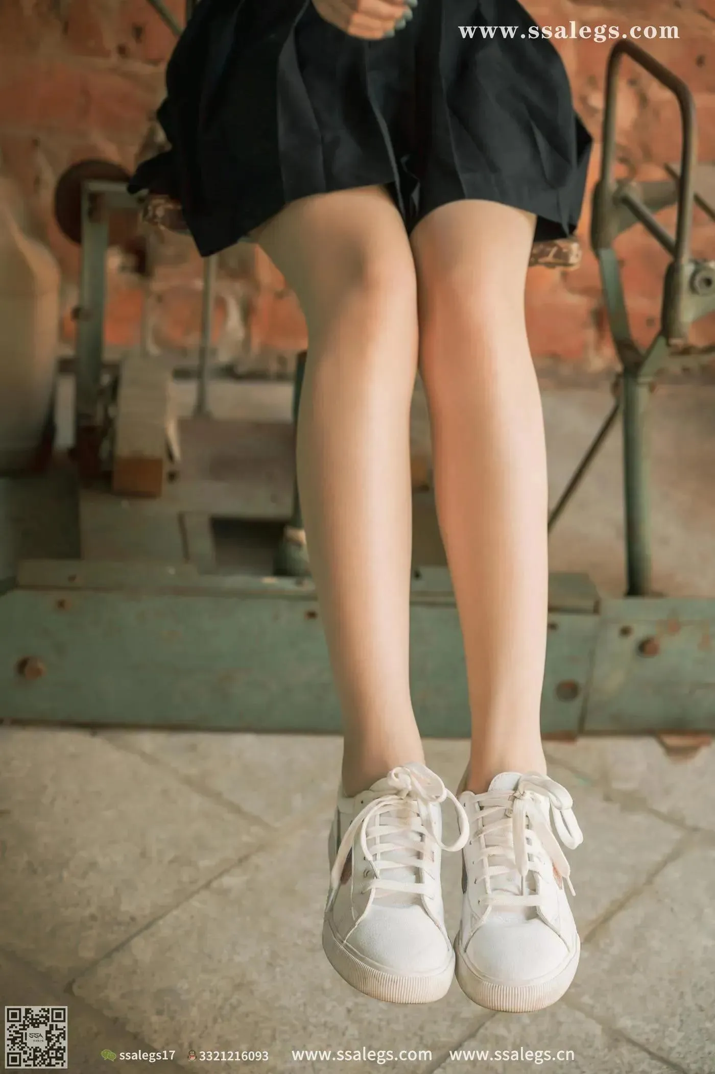 [SSA丝社]超清写真 NO.422 漫漫白色jk制服肉丝写真(下) [84P]插图1